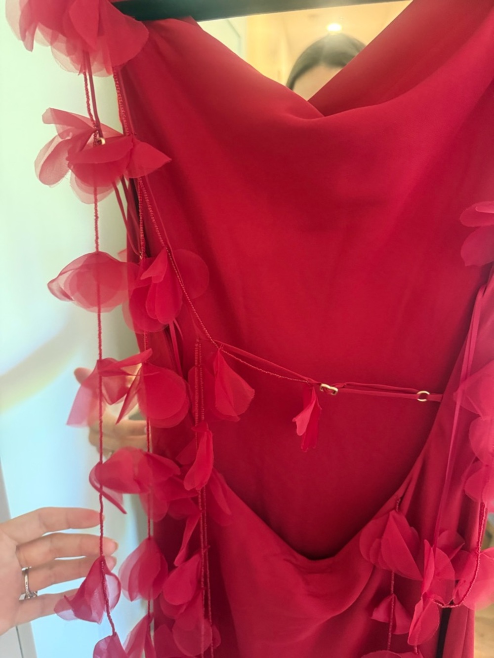 Cult Gaia Nymeria Gown in Merlot - Picture 13 of 15